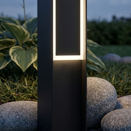 Lampada LED da esterno MODO LED/4,8W/230V 4000K IP44 30 cm nera