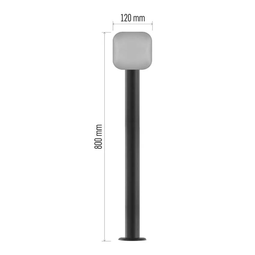 Lampada LED da esterno NIKA LED/12,5W/230V IP44 80 cm
