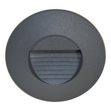 Lampada LED da esterno per scale UGRA LED/2W/230V 4000K IP54 antracite