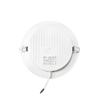 Lampada LED da incasso CIRCLE LED/18W/230V 4000K diametro 22 cm bianco