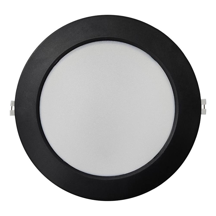 Lampada LED da incasso CIRCLE LED/18W/230V 4000K diametro 22 cm nero