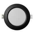 Lampada LED da incasso CIRCLE LED/6W/230V 4000K diametro 12 cm nero