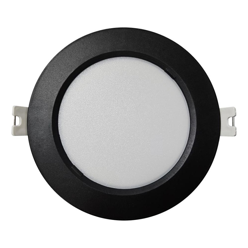 Lampada LED da incasso CIRCLE LED/6W/230V 4000K diametro 12 cm nero