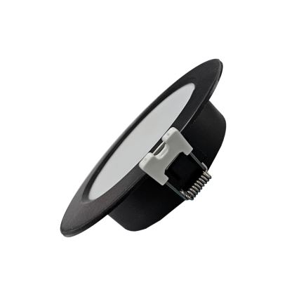Lampada LED da incasso CIRCLE LED/6W/230V 4000K diametro 12 cm nero