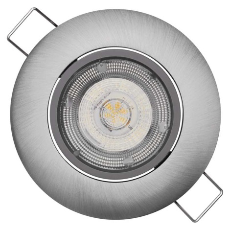 Lampada LED da incasso EXCLUSIVE 1xLED/5W/230V 4000 K argento