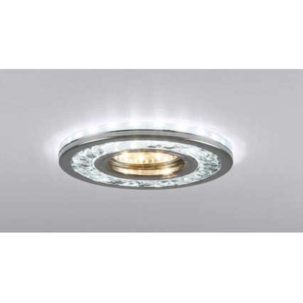 Lampada LED da incasso EYE 1xGU10/50W + LED/3W/230V
