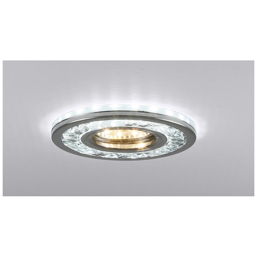 Lampada LED da incasso EYE 1xGU10/50W + LED/3W/230V