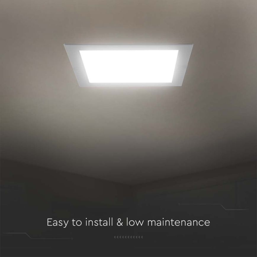 Lampada LED da incasso LED/12W/230V 3000K