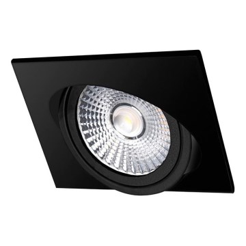 Lampada LED da incasso LED/18W/230V 3000K 11,5x11,5 cm nero