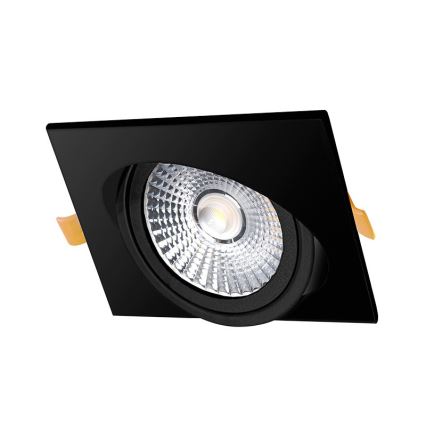 Lampada LED da incasso LED/18W/230V 3000K 11,5x11,5 cm nero