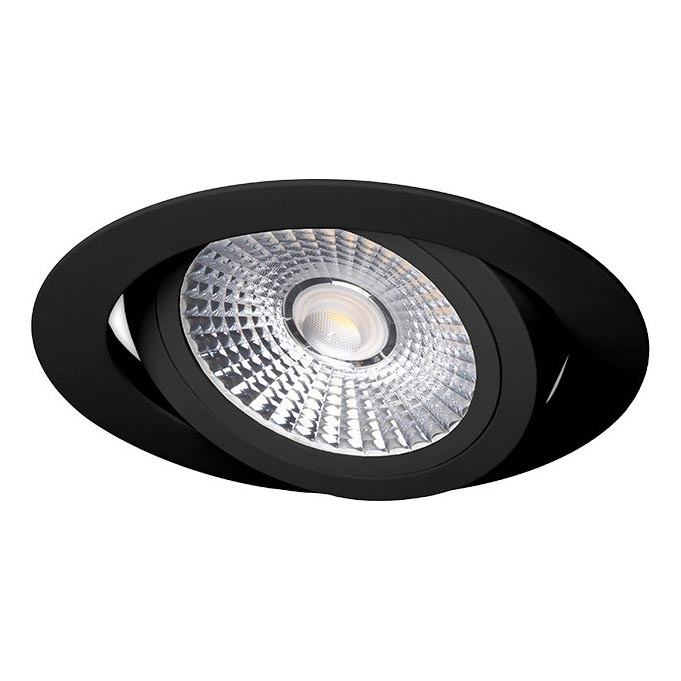 Lampada LED da incasso LED/18W/230V 3000K diametro 11,5 cm nero