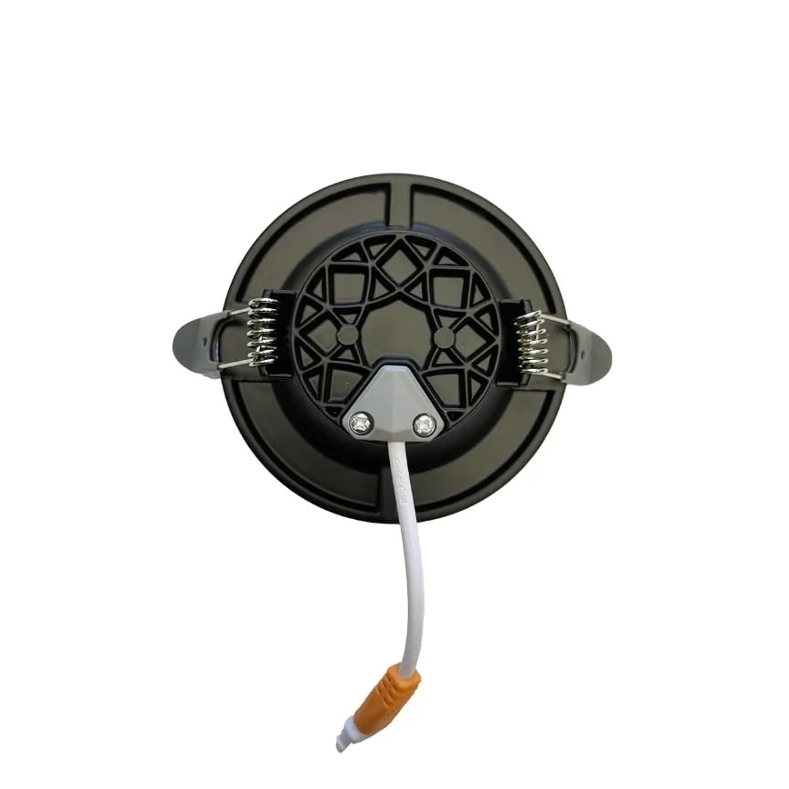 Lampada LED da incasso LED/7,5W/230V 4000K nero/oro