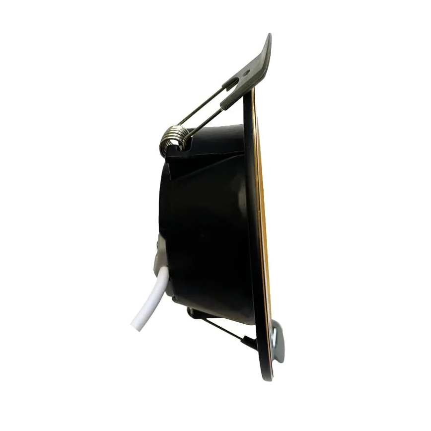 Lampada LED da incasso LED/7,5W/230V 4000K nero/oro