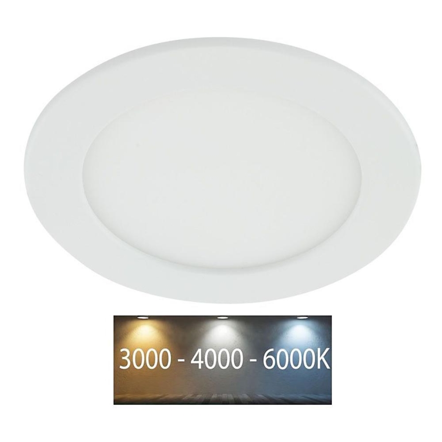 Lampada LED da incasso per bagni LED/12W/230V 3000/4000/6000K IP44