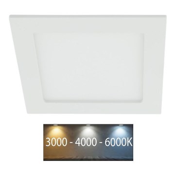 Lampada LED da incasso per bagni LED/12W/230V 3000/4000/6000K IP44