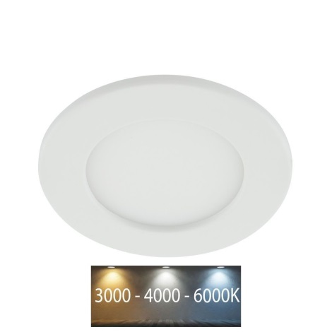 Lampada LED da incasso per bagni LED/6W/230V 3000/4000/6000K IP44