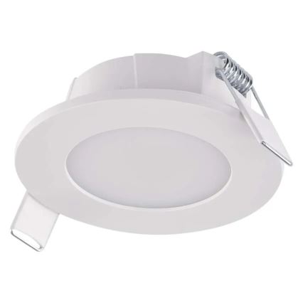 Lampada LED da incasso per bagni LORI LED/4,5W/230V IP65 2700/4000K diametro 8,5 cm bianco
