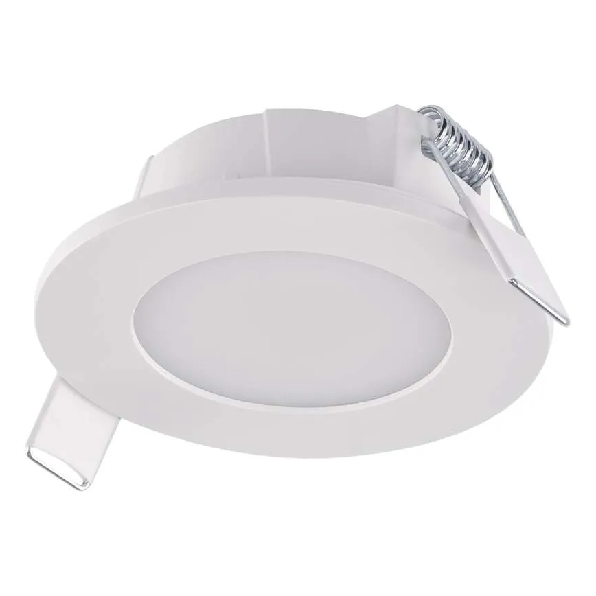 Lampada LED da incasso per bagni LORI LED/4,5W/230V IP65 2700/4000K diametro 8,5 cm bianco