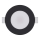 Lampada LED da incasso per bagni LORI LED/4,5W/230V IP65 2700/4000K diametro 8,5 cm nero