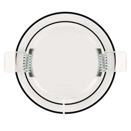 Lampada LED da incasso per bagni LORI LED/4,5W/230V IP65 2700/4000K diametro 8,5 cm nero