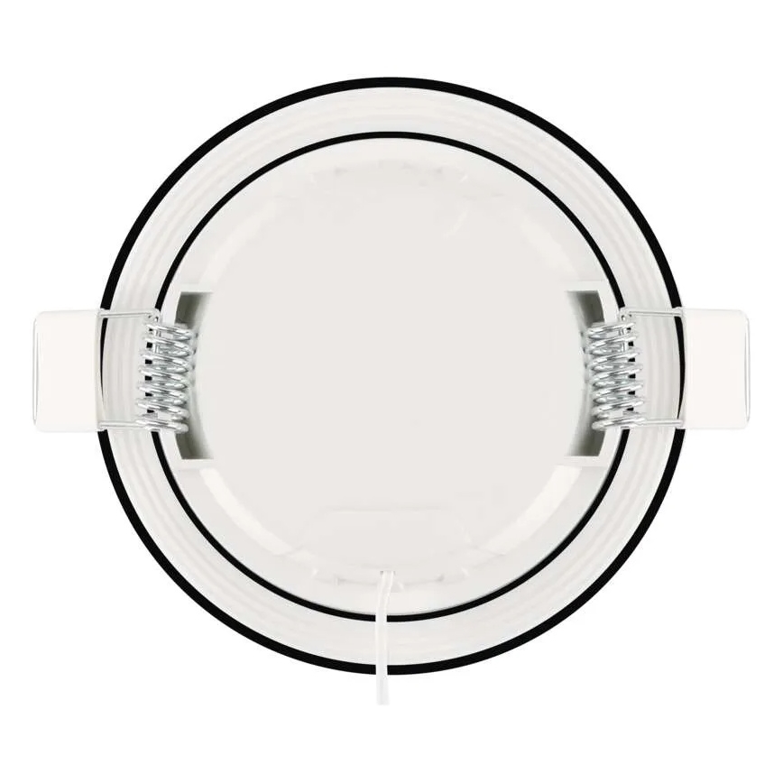 Lampada LED da incasso per bagni LORI LED/4,5W/230V IP65 2700/4000K diametro 8,5 cm nero