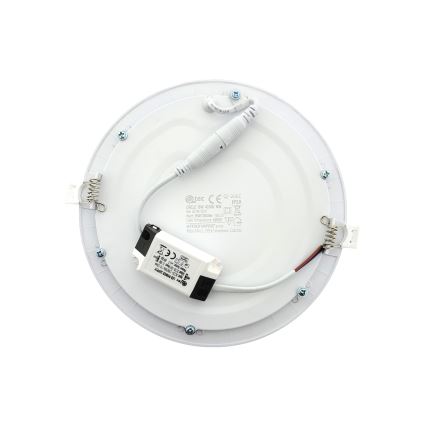 Lampada LED da incasso QTEC LED/15W/230V 4200K diametro 18,8 cm