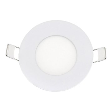 Lampada LED da incasso QTEC LED/3W/230V 2700K diametro 8,3 cm