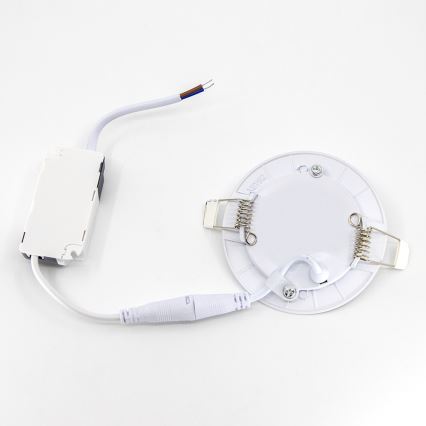 Lampada LED da incasso QTEC LED/3W/230V 4200K diametro 8,3 cm