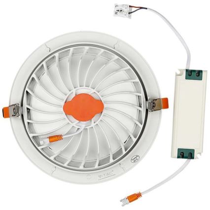 Lampada LED da incasso SAMSUNG CHIP LED/10W/230V 3000K