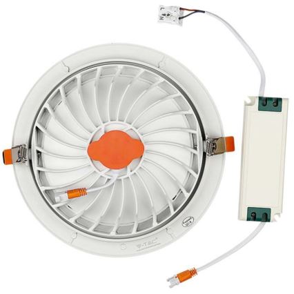 Lampada LED da incasso SAMSUNG CHIP LED/10W/230V 4000K