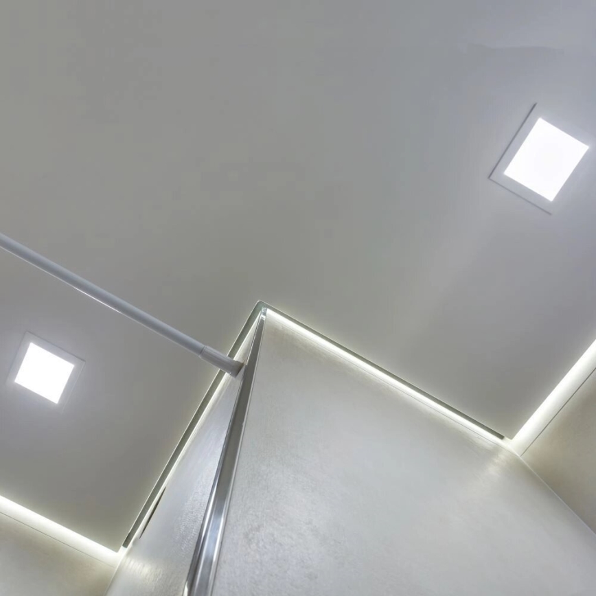 Lampada LED da incasso SAMSUNG CHIP LED/3W/230V 4000K 9x9 cm bianco