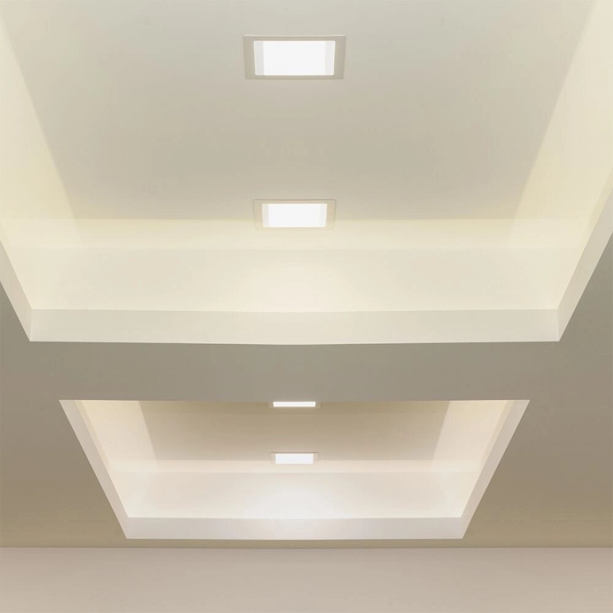 Lampada LED da incasso SAMSUNG CHIP LED/3W/230V 4000K 9x9 cm bianco
