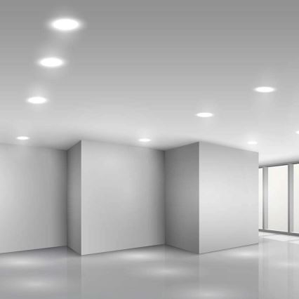 Lampada LED da incasso SAMSUNG CHIP LED/3W/230V 6500K diametro 9,5 cm bianco