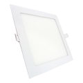 Lampada LED da incasso SQUARE LED/12W/230V 2700K