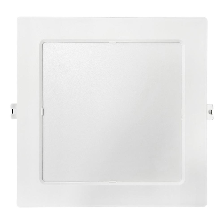 Lampada LED da incasso SQUARE LED/18W/230V 4000K 22x22 cm bianco