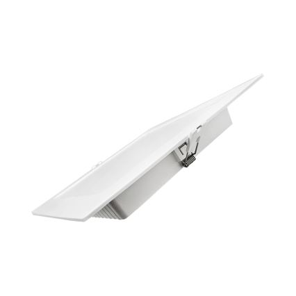 Lampada LED da incasso SQUARE LED/18W/230V 4000K 22x22 cm bianco