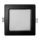 Lampada LED da incasso SQUARE LED/6W/230V 4000K 12x12 cm nero