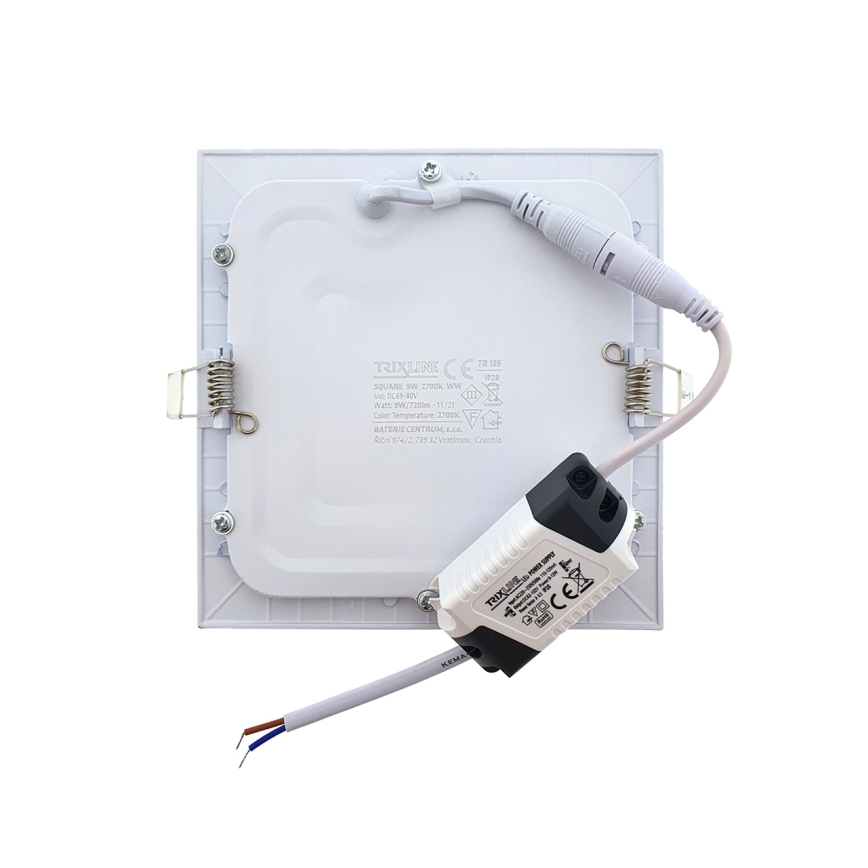 Lampada LED da incasso SQUARE LED/9W/230V 2700K