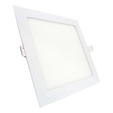 Lampada LED da incasso SQUARE LED/9W/230V 4200K 14,6x14,6 cm bianco