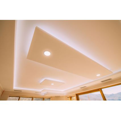 Lampada LED da incasso VEGA LED/12W/230V 2900/3900/5800K diametro 17,5 cm bianco