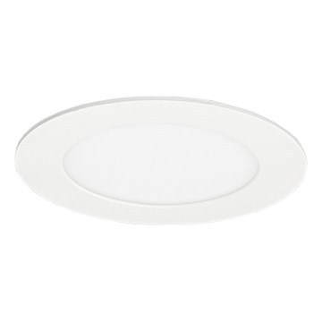 Lampada LED da incasso VEGA LED/6W/230V 2900/3900/5800K diametro 12,5 cm bianco