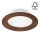 Lampada LED da incasso WOODY SPOT LED/12,5W/230V 3000K ciliegio ø 16 cm
