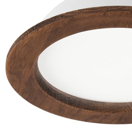 Lampada LED da incasso WOODY SPOT LED/16,5W/230V 4000K ciliegio ø 18,5 cm