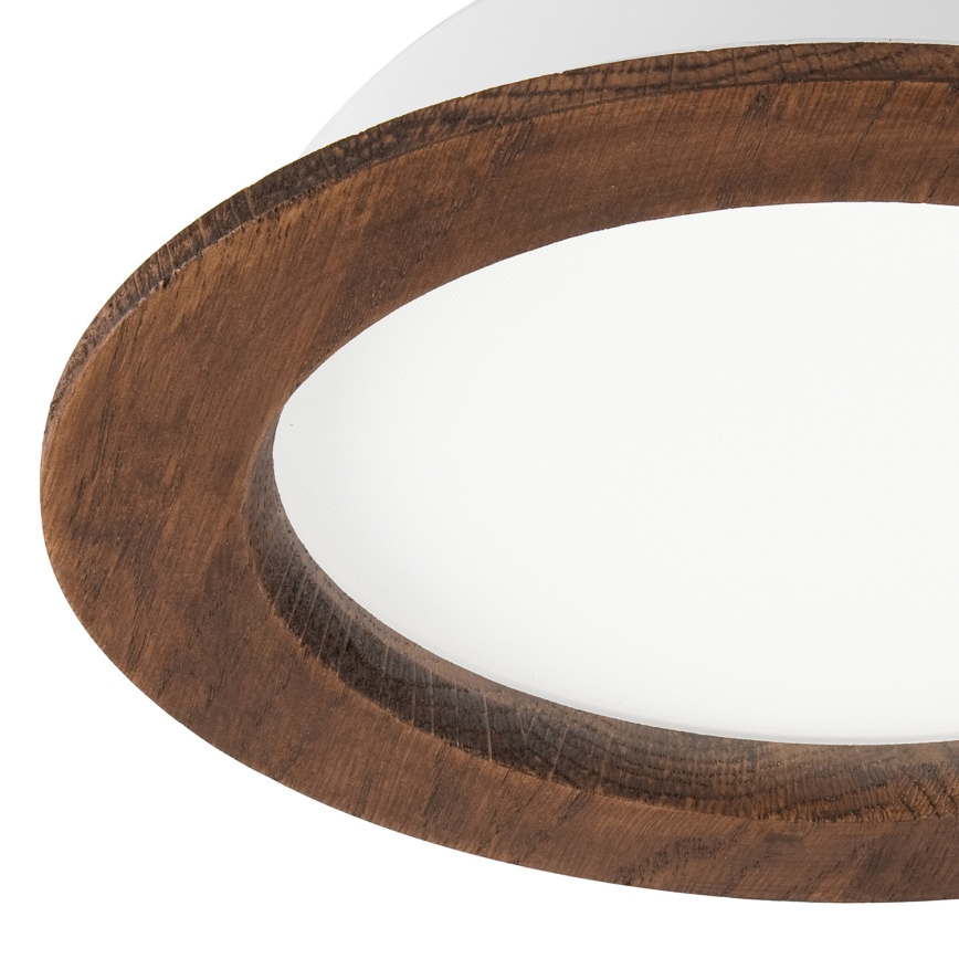 Lampada LED da incasso WOODY SPOT LED/16,5W/230V 4000K ciliegio ø 18,5 cm