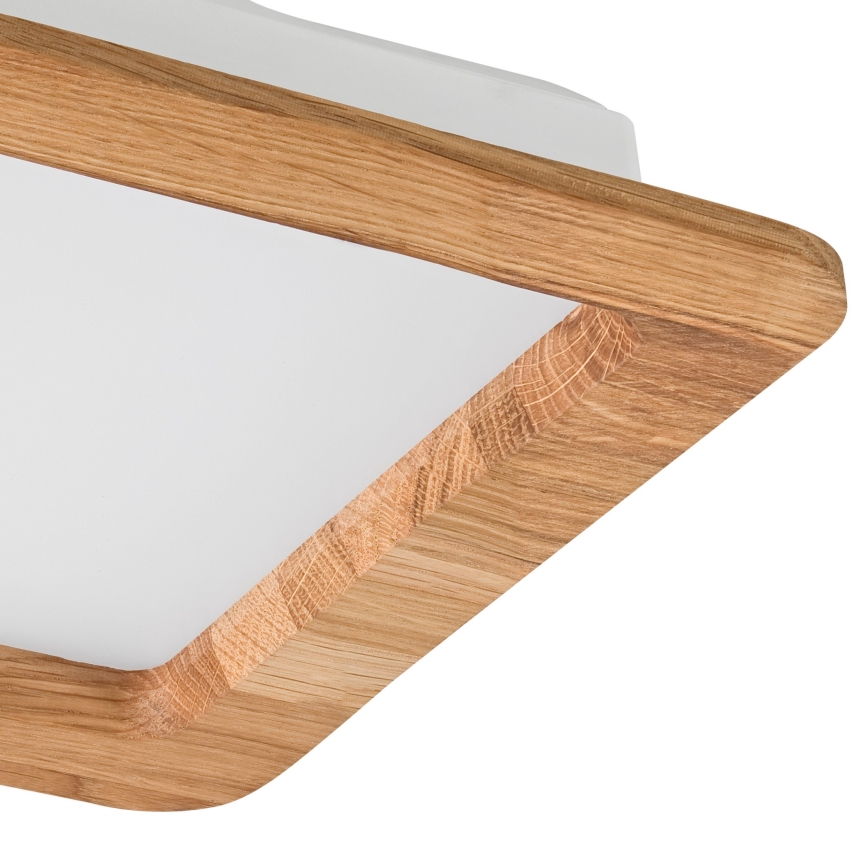 Lampada LED da incasso WOODY SPOT LED/17W/230V 3000K quercia 18,5x18,5 cm