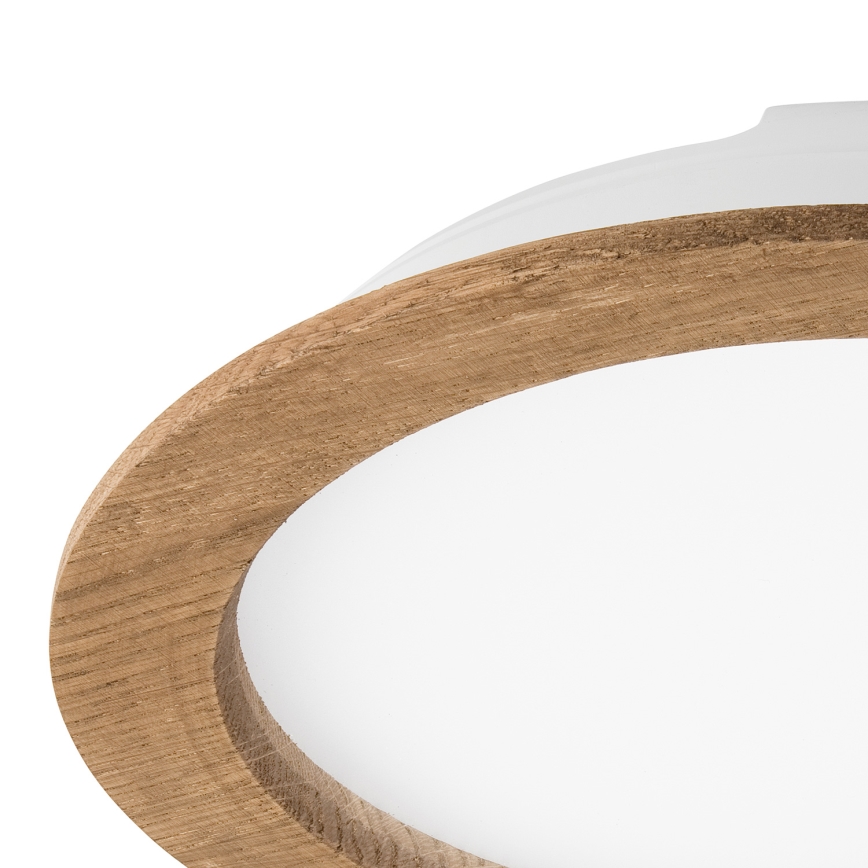 Lampada LED da incasso WOODY SPOT LED/23,5W/230V 4000K noce ø 23,5 cm