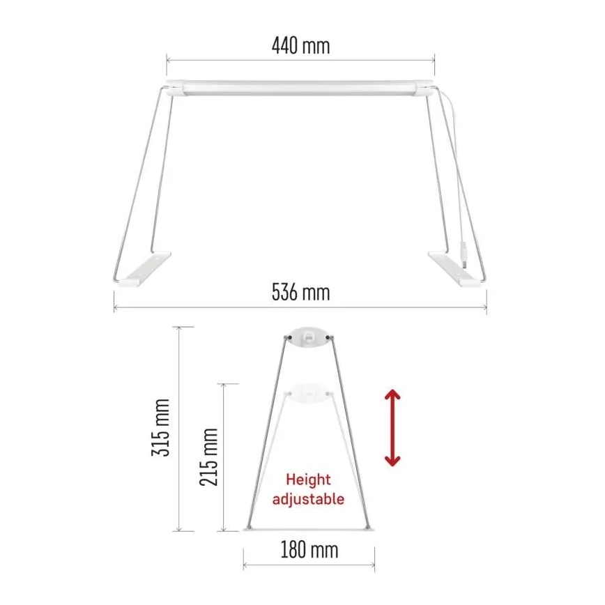 Lampada LED da interno per la coltivazione di piante GROW LED/15W/230V
