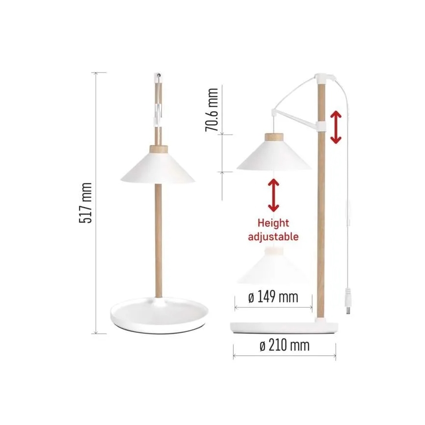 Lampada LED da interno per la coltivazione di piante GROW LED/7W/5V