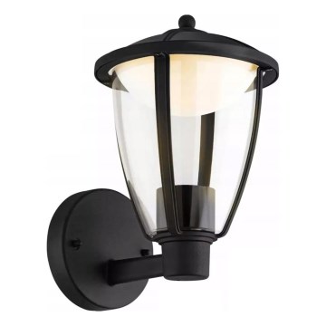 Lampada LED da muro da esterno LED/6W/230V IP44 nero