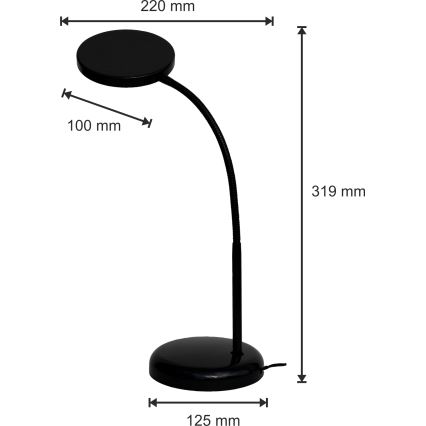 Lampada LED da tavolo ANITA LED/6W/230V